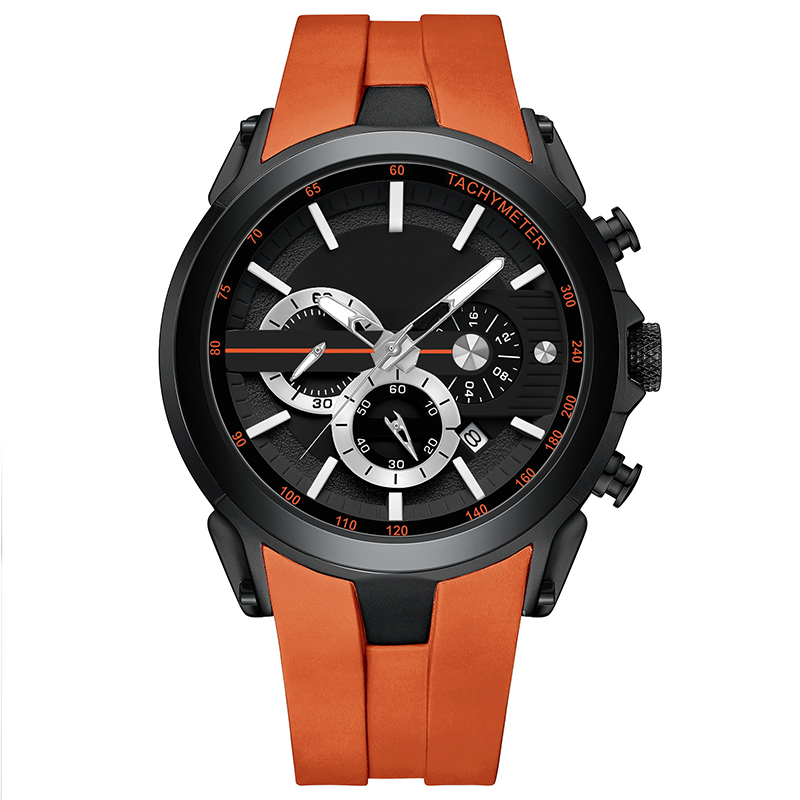 ✨LAST DAY SALE 50% OFF✨Sport Style Luminous Silicone Strap Waterproof Watch