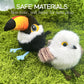 🎁🐱Realistic bird-shaped interactive cat toy