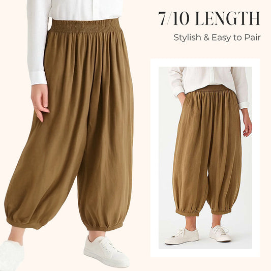 🎊2025 New Products👗High Waist Loose Lantern-Style Pants