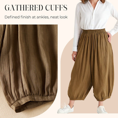 🎊2025 New Products👗High Waist Loose Lantern-Style Pants