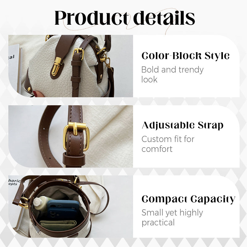 🔥HOT SALE🔥Color-Blocked & Stylish Bag（50% OFF）