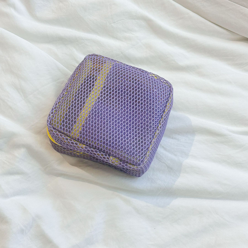 ✨Buy 1 Get 1 Free✨ Portable Mesh Color-Block Organizer Bag