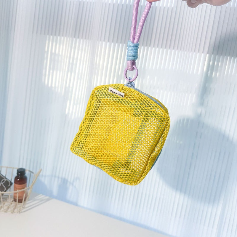 ✨Buy 1 Get 1 Free✨ Portable Mesh Color-Block Organizer Bag