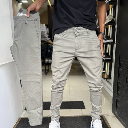 🔥2025 BEST SALE🔥Men’s Slim-Fit Casual Solid Color Pants