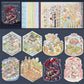 Kit de pegatinas DIY para decorar en 3D