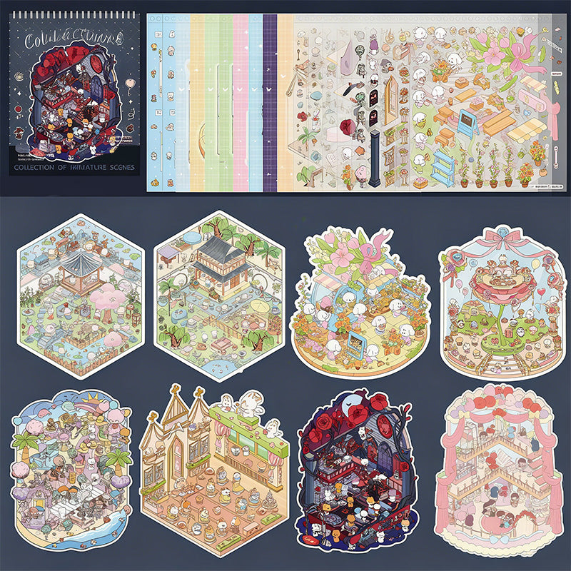 Kit de pegatinas DIY para decorar en 3D