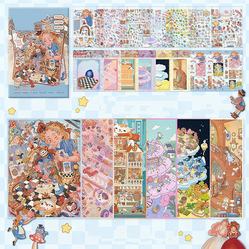 Kit de pegatinas DIY para decorar en 3D