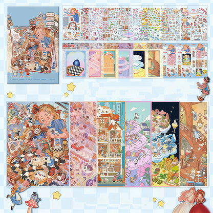 Kit de pegatinas DIY para decorar en 3D