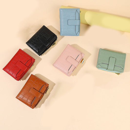 🔥New Arrival-50% OFF🔥Women’s Compact Solid Color Wallet