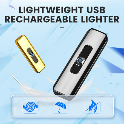 🔥 LAST DAY PROMOTION - 50%OFF 🔥 Lightweight USB Rechargeable Lighter