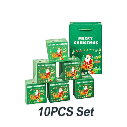 Unique Folding Bouncing Christmas Gift Box