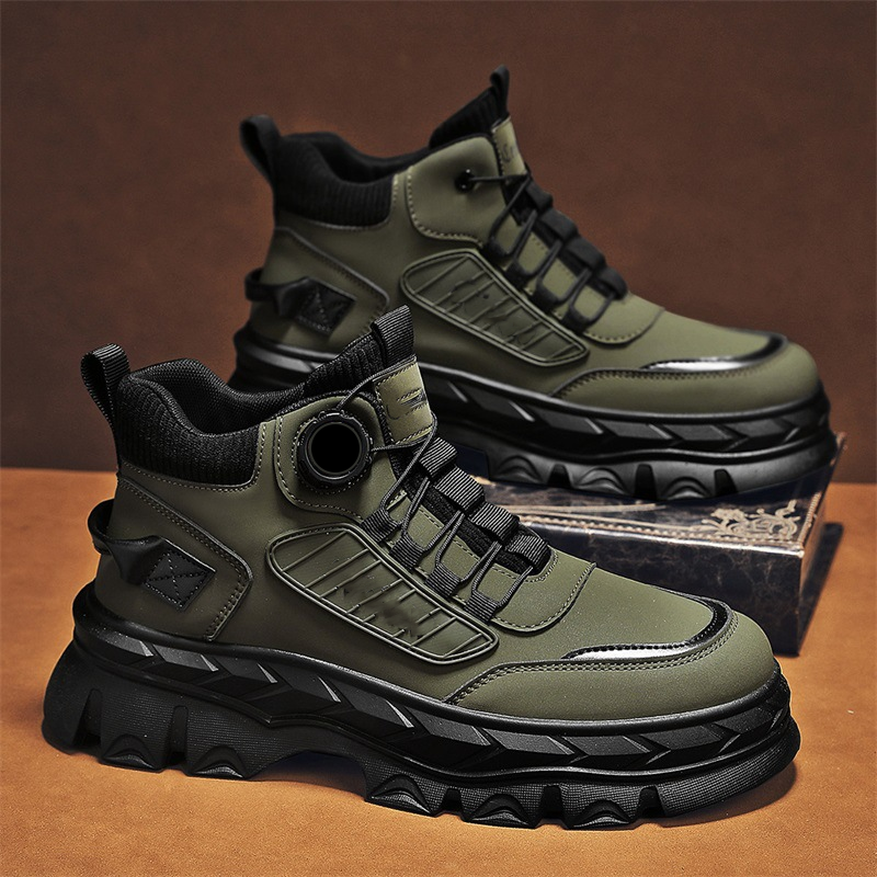 🔥New Hot Selling❤️‍🔥Men's Retro Casual Chunky Ankle Boots