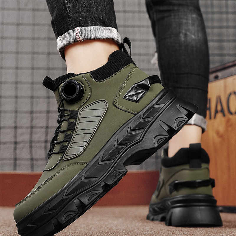 🔥New Hot Selling❤️‍🔥Men's Retro Casual Chunky Ankle Boots