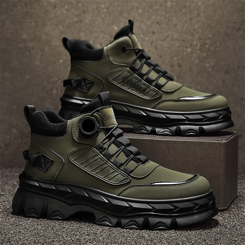 🔥New Hot Selling❤️‍🔥Men's Retro Casual Chunky Ankle Boots