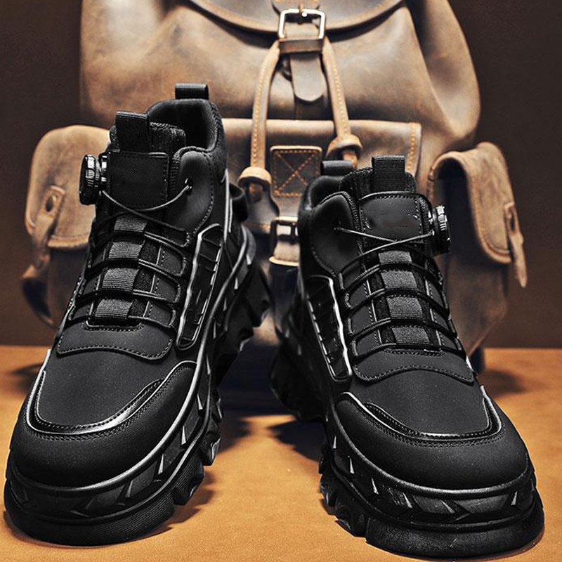 🔥New Hot Selling❤️‍🔥Men's Retro Casual Chunky Ankle Boots