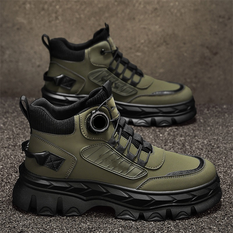 🔥New Hot Selling❤️‍🔥Men's Retro Casual Chunky Ankle Boots