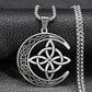 🔥 LAST DAY PROMOTION - 50%OFF 🔥 Celtic Moon Pendant Necklace