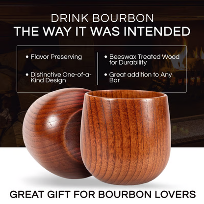 🥃 50% OFF NOW! 🔥 Handcrafted Charred Drinking Glass – Original Wooden Whiskey Glass – Unique design, charred finish & durable – perfect for bourbon, scotch or a unique gift 🎁