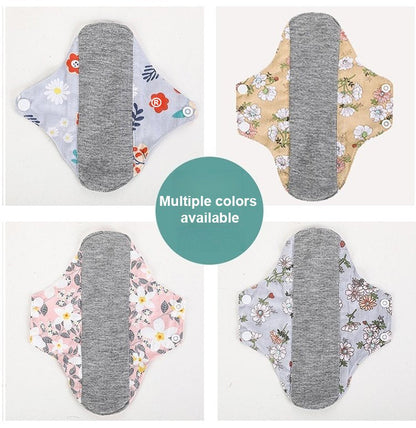 💖Reusable pads that can be used for at least 4 years (Random color)