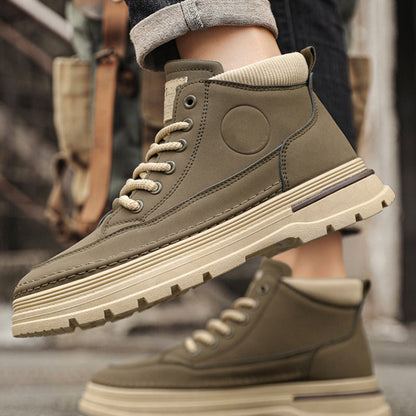 🔥Hot Sale🔥Men’s StreetStep High-Top Boots -👍High grip, supportive body shape!