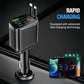 🎅🏻Christmas Sale 50% OFF!!🎁Car Fast Charger with Starry Sky Ambient Lighting
