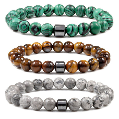 Trendy Natural Stone Beaded Bracelets