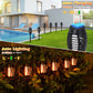 💖 Outdoor Garden Torch Solar Lamps 🏡💡