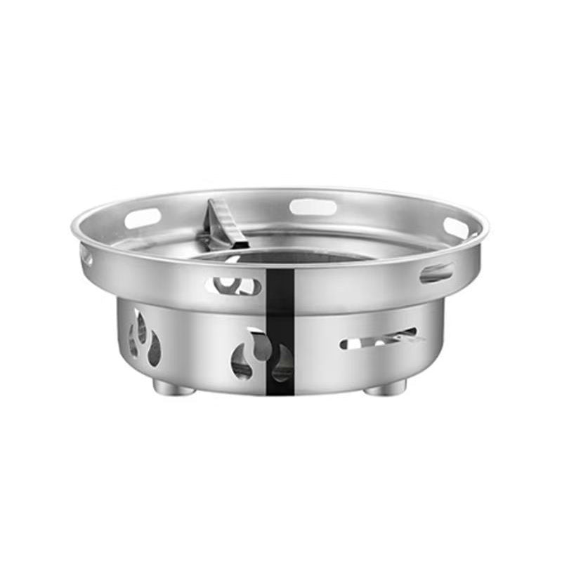 🔥HOT SALE - OVER 800 SOLD!🏆Windproof Alcohol Stove with Pot