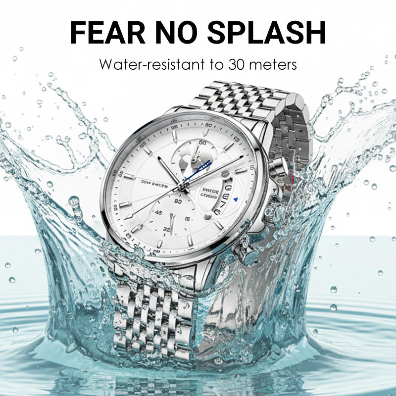 💥Christmas Eve Sale: 50% OFF🌍Men's watch with globe motif in maritime style✈️Free Shipping