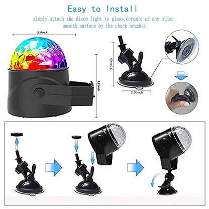 🎄 FESTIVE FEAST DEAL! 50% OFF 🔥Colorful Rotating Magic Disco Ball Light