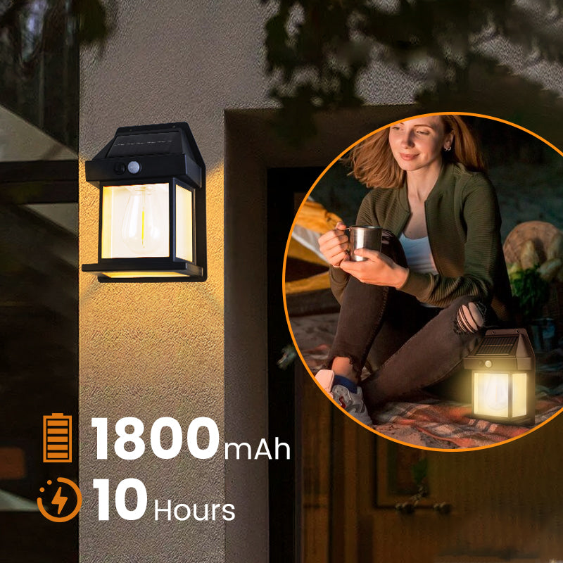 🎁Christmas Limited Discount 50% Off⏳ Motion Sensor Solar Tungsten Wall Light