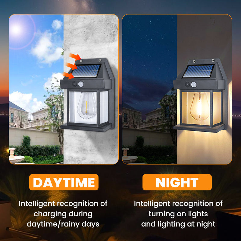 🎁Christmas Limited Discount 50% Off⏳ Motion Sensor Solar Tungsten Wall Light