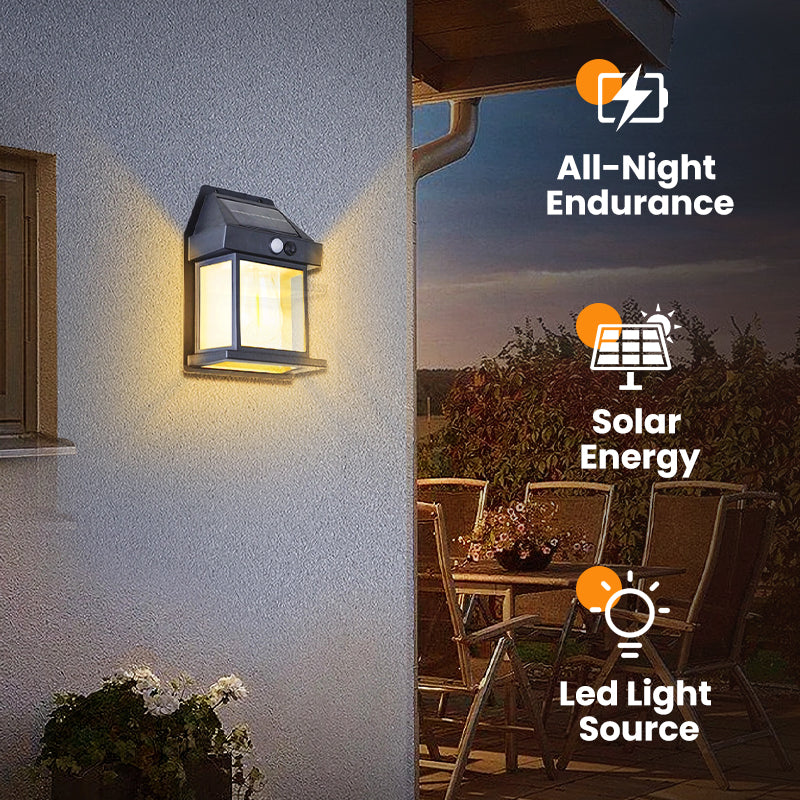 🎁Christmas Limited Discount 50% Off⏳ Motion Sensor Solar Tungsten Wall Light