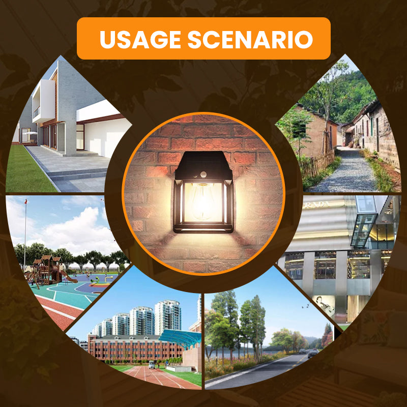 🎁Christmas Limited Discount 50% Off⏳ Motion Sensor Solar Tungsten Wall Light