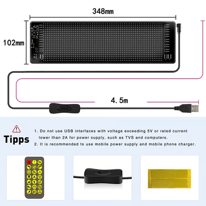 🔥Hot Sale 50% OFF🎁Colorful Eye Lamp Soft Screen for Car Windows