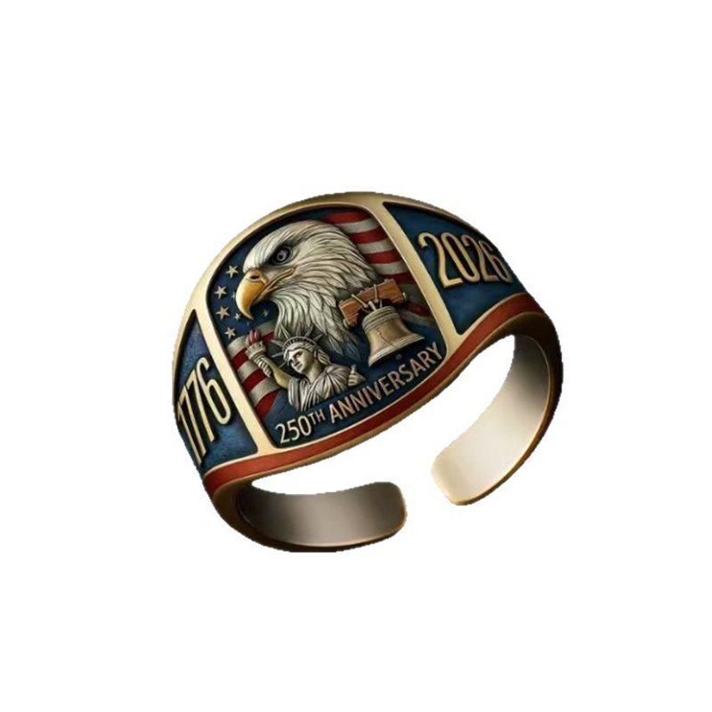 🔥Christmas Limited-Time Offer: 50% OFF!!!🔥250th Anniversary 1776-2026 Commemorative Eagle Ring