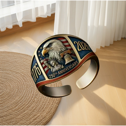 🔥Christmas Limited-Time Offer: 50% OFF!!!🔥250th Anniversary 1776-2026 Commemorative Eagle Ring