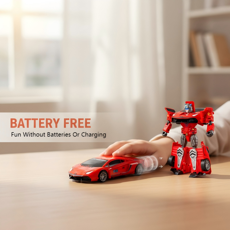 🖤 Black Friday Topper! 50% OFF ✨Collision Transform Toy Car for Kids