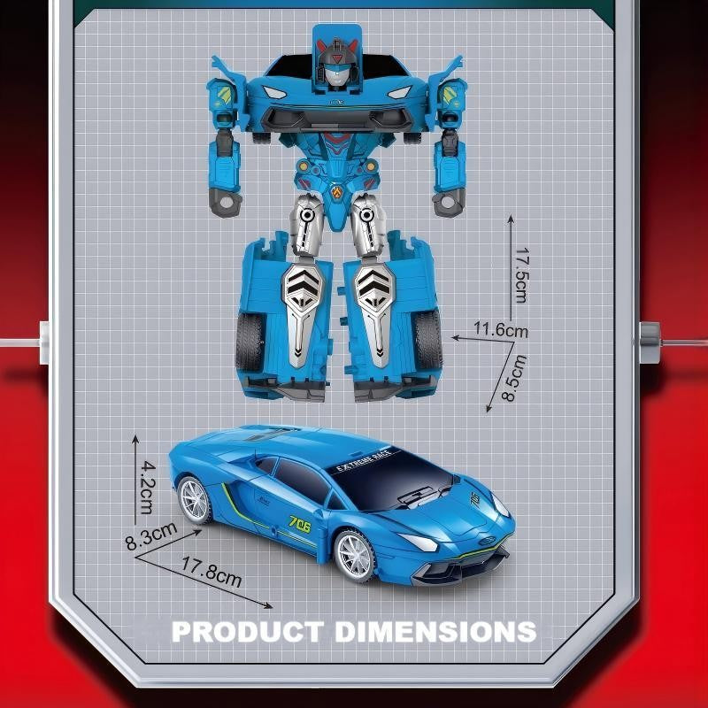 🖤 Black Friday Topper! 50% OFF ✨Collision Transform Toy Car for Kids