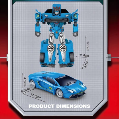🖤 Black Friday Topper! 50% OFF ✨Collision Transform Toy Car for Kids