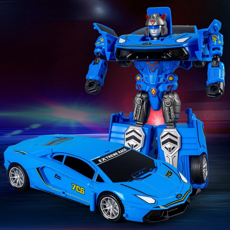 🖤 Black Friday Topper! 50% OFF ✨Collision Transform Toy Car for Kids