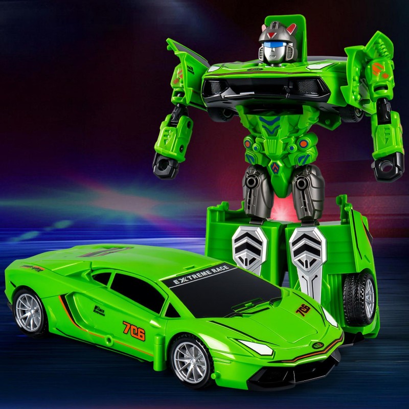 🖤 Black Friday Topper! 50% OFF ✨Collision Transform Toy Car for Kids