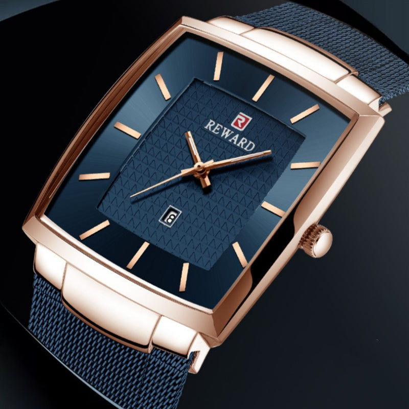 🖤 Black Friday Topper! 50% OFF ✨ Ultra-Thin Square Quartz Watch (Mesh Strap) – 9mm Slim, 3ATM Water Resistant & Fashion Design (Perfect as a Gift!)