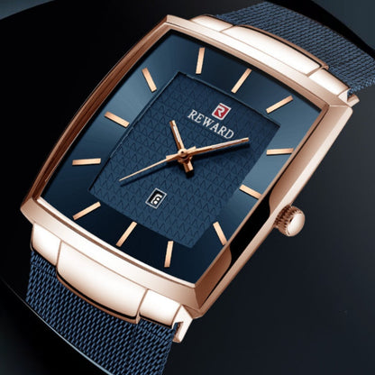 🖤 Black Friday Topper! 50% OFF ✨ Ultra-Thin Square Quartz Watch (Mesh Strap) – 9mm Slim, 3ATM Water Resistant & Fashion Design (Perfect as a Gift!)