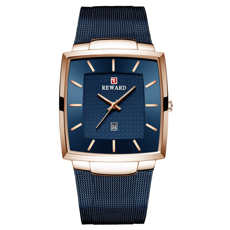 🖤 Black Friday Topper! 50% OFF ✨ Ultra-Thin Square Quartz Watch (Mesh Strap) – 9mm Slim, 3ATM Water Resistant & Fashion Design (Perfect as a Gift!)