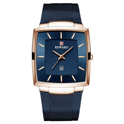 🖤 Black Friday Topper! 50% OFF ✨ Ultra-Thin Square Quartz Watch (Mesh Strap) – 9mm Slim, 3ATM Water Resistant & Fashion Design (Perfect as a Gift!)