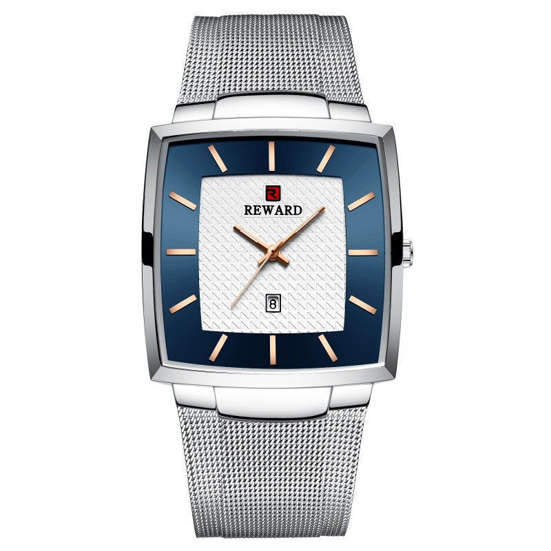 🖤 Black Friday Topper! 50% OFF ✨ Ultra-Thin Square Quartz Watch (Mesh Strap) – 9mm Slim, 3ATM Water Resistant & Fashion Design (Perfect as a Gift!)