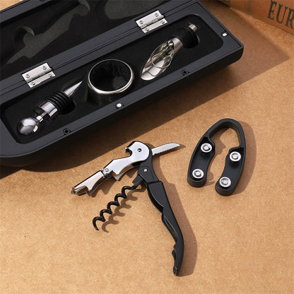 🔥Christmas Limited-Time Offer: 50% OFF!!!⏰Wine Opener Set for Wine Lovers🍾🍷