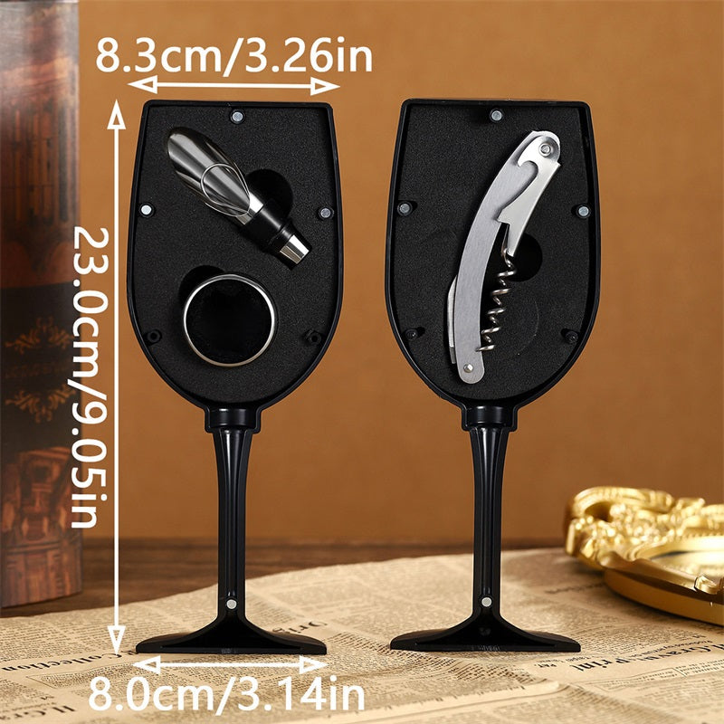 🔥Christmas Limited-Time Offer: 50% OFF!!!⏰Wine Opener Set for Wine Lovers🍾🍷