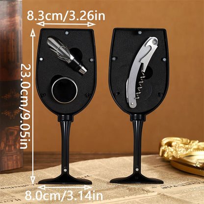 🔥Christmas Limited-Time Offer: 50% OFF!!!⏰Wine Opener Set for Wine Lovers🍾🍷